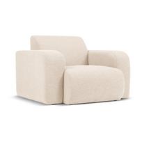 Krėslas smėlio spalvos iš boucle Molino – Micadoni Home