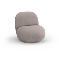 Iš boucle krėslas smėlio spalvos Chuck – Micadoni Home