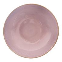 Rožinės spalvos sriubos iš keramikos lėkštė ø 20,5 cm Glaze – Orion