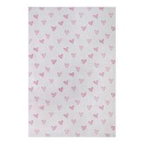 Vaikiškas kilimas baltos spalvos/rožinės spalvos 120x170 cm Hearts – Hanse Home