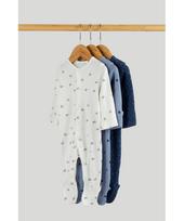 MOTHERCARE šliaužtinukas ilgomis rankovėmis 3 vnt., AW53101 cm