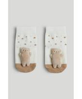 MOTHERCARE kojinės su barškučiu,