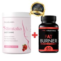 SVORIO METIMO KOMPLEKTAS Fat Burner EXTRA STRONG + Slimtalia Diet Shake