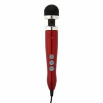 DOXY DOXY Number 3 Die Cast Wand Massager Candy Red Lightweight 28cm