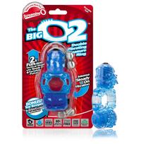 The Screaming O The Screaming O Big O 2 Blue Dual Motor Intimate Ring