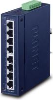 Planet IGS-801T network switch Unmanaged L2 Gigabit Ethernet (10/100/1000) Blue