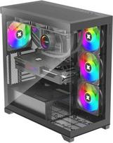 Xilence Case|XILENCE|ATX/micro ATX/Mini-ITX|Black|Midi Tower|PC|X818.ARGB