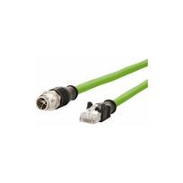 Metz Kabel połączeniowy CONNECT M12 męski-RJ45 męski, 8-stykowy kodowany X, 2 m (142M2X15020) | 142M2X15020 | 4250184158400