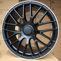Ratlankis RACINGLINE BK912 R19x8 5x112 ET 45 CB 66.6 (Black Half Matt Polished Lip)