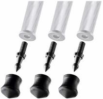 Gitzo short spikes and rubber feet GSF30S 30mm 3pcs, TRAMNFGSF30S