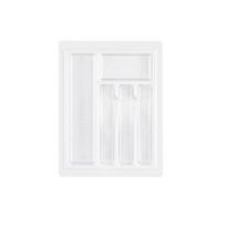 Plastikinis įrankių dėklas Baltas 40cm pločio spintelėms L430xW332mm