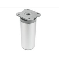 Kojelė H-100 Apvali Reguliuojama Aliuminė Pilka Ø40mm