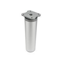 Kojelė Apvali H-150mm Reguliuojama Aliuminė Pilka