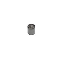 Baldų kojelė Plieninė Apvali H-64mm Ø60mm Tamsi