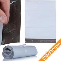Siuntų maišeliai Rosfix 250x350 mm – Atsparūs vandeniui, Tvirta LDPE plėvelė, 100 vnt. komplektas