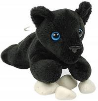 Juoda pantera Ziki Dubi minkštas žaislas, 14cm