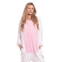Moteriška Vientisa Pižama Kigurumi Kostiumas Vienaragis Šviesiai Rožinė 165-175 Cm L, L