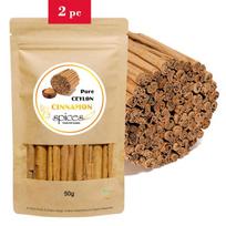 Ceilono cinamono lazdelės, Ceylon Cinnamon Sticks, 2x50g