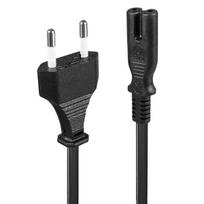 CP RD-01A Strāvas Kabelis EU Ligzda CEE 7/16 uz C7 (SN14) Konekoru 1.5m garums Melns