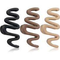Brushworks Wave Claw Clips plaukų segtukai 3 vnt.