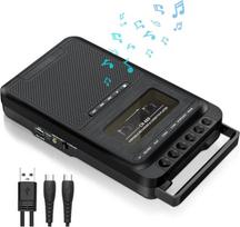 Diktofonas Kasečių grotuvas su MP3 keitikliu