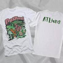 Outkast Atliens Unisex Vintage Rare White Double Sided T-Shirt High-end Luxury Is for Both Men and Women Top Y2k S