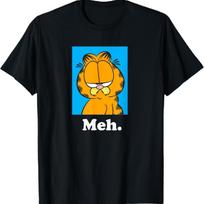 Garfield - Meh T-Shirt S juoda