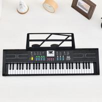 61 klavišo vaikiškas elektroninis pianinas: Ankstyvosios vaikystės lavinamasis muzikinis žaislas