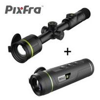 PIXFRA Pegasus P650 Pro thermal scope + Mile 2 PFI-M215 thermal camera termovizoriai taikiklis PFI-P650P / PFI-M215