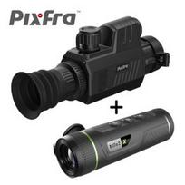 PIXFRA CHIRON C425LRF thermal scope + Mile 2 PFI-M215 thermal camera termovizoriai taikiklis C425LRF / PFI-M215