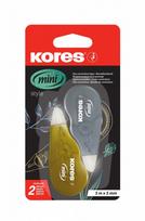 Koreguoklis KORES MINI STYLE, 5 mm x 5m, 2 vienetai, sidabro ir aukso spalvos korpusai