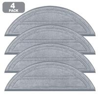 Easy Installation Mop Cloth Efficient Mopping Microfiber Material 4 PACK