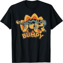 Jurassic World Camp Cretaceous Bumpy Portrait T-Shirt S juoda