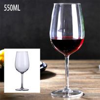 Praktiški ir nedūžtantys plastikiniai vyno taurės barui ir namams 550ML