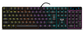 SVEN Backlit mechanical keyboard, USB, blue switches, LED, 104k