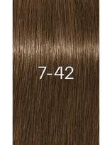 Schwarzkopf ilgalaikiai plaukų dažai be amoniako Schwarzkopf Igora Zero 7-42, 60ml