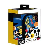 Pietums skirtas buteliukas 500ml + dėžutė 800ml Mickey - Diakakis