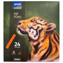 Sausos pastelės Extra Fine 24 spalvos - Koh-I-Noor