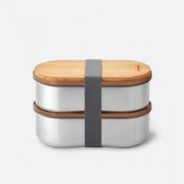 Nerūdijančio plieno bento maisto dėžutė Black+Blum