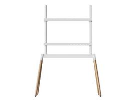 GEMBIRD TV floor stand 55 - 86i white|TVS-86F-01-W
