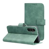 TENDER knygų dėklas SAMSUNG A13 5G \/ A04S žalias