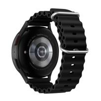 FORCELL F-DESIGN FS01 dirželis SAMSUNG laikrodžiui 20 mm juodas