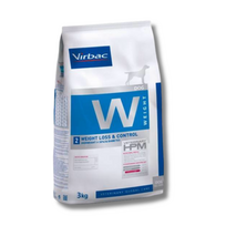 Virbac HPM W2 Weight Loss & Control Dog dietinis sausas pašaras šunims turintiems antsvorio - 3 kg
