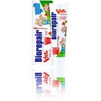 Biorepair Kids Strawberry 0-6 dantų pasta vaikams be fluoro - 50 ml.
