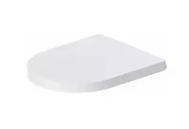 Duravit ME by Starck klozeto dangtis su minkštu uždarymu, matinės baltos spalvos, 0020093200