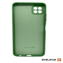 „Evelatus“ „Samsung Galaxy A22 5G“ aukščiausios kokybės minkštas silikoninis dėklas, žalias