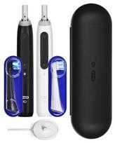 Braun Oral-B iO5 Duo Matt Black/Quite White elektrinis dantų šepetėlis
