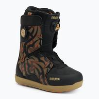 Vyriški snieglenčių batai ThirtyTwo Lashed Double Boa Corduroy ʼ25 black/print