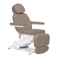 Elektrinis kosmetologinis gultas SILLON CLASSIC 3 variklių, rudas