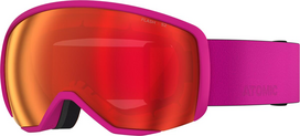 ATOMIC Revent JR S Flash pink w/red flash C2 goggles